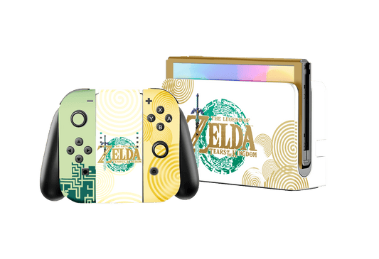 Zelda Tears of the kingdom Skin Nintendo Switch OLED (2021)