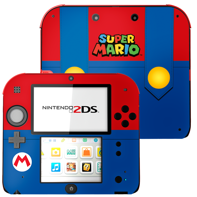 Super Mario Nintendo 2DS Skin