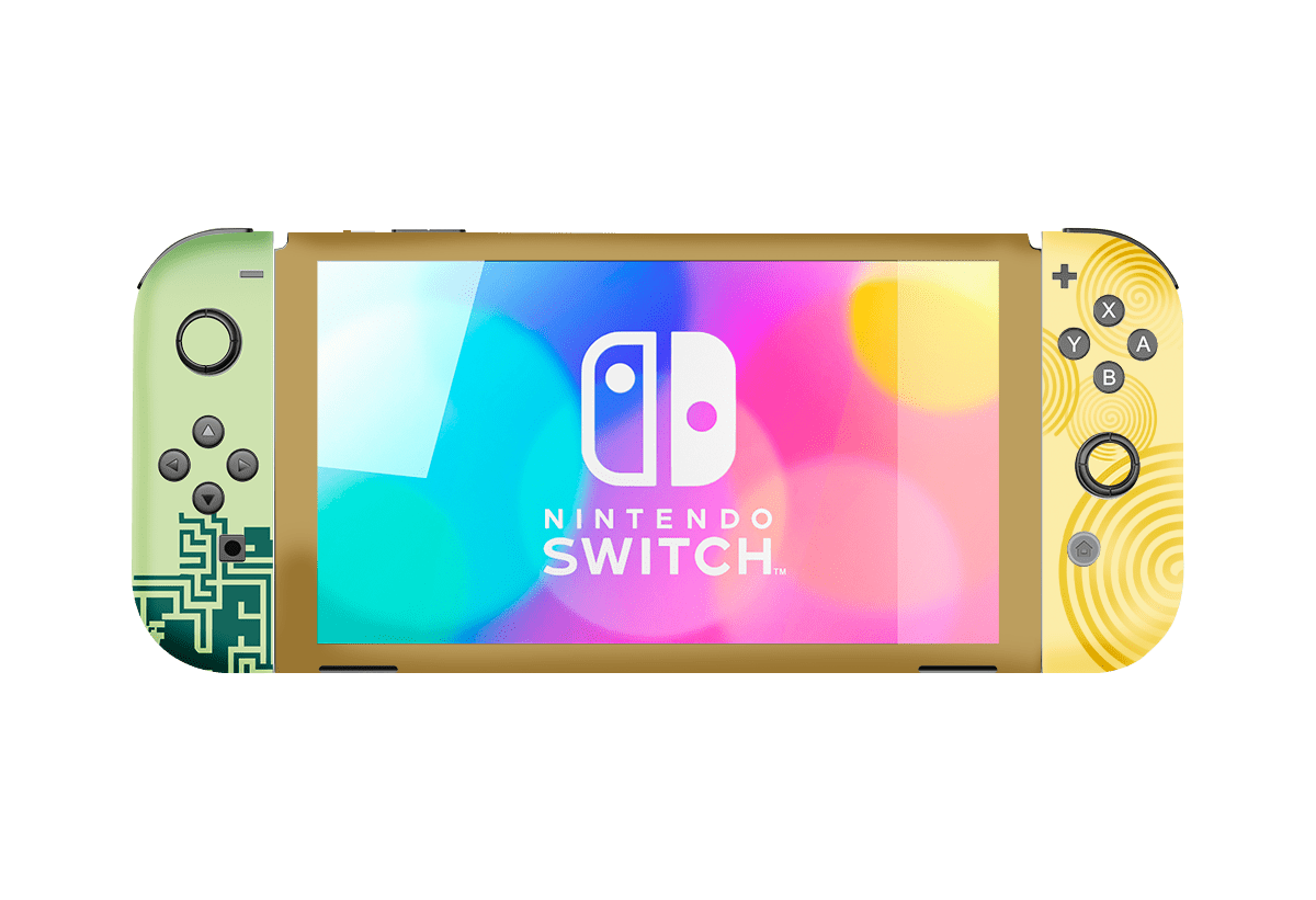 Legend of Zelda Tears of the Kingdom Nintendo Switch Oled (2021) Skin