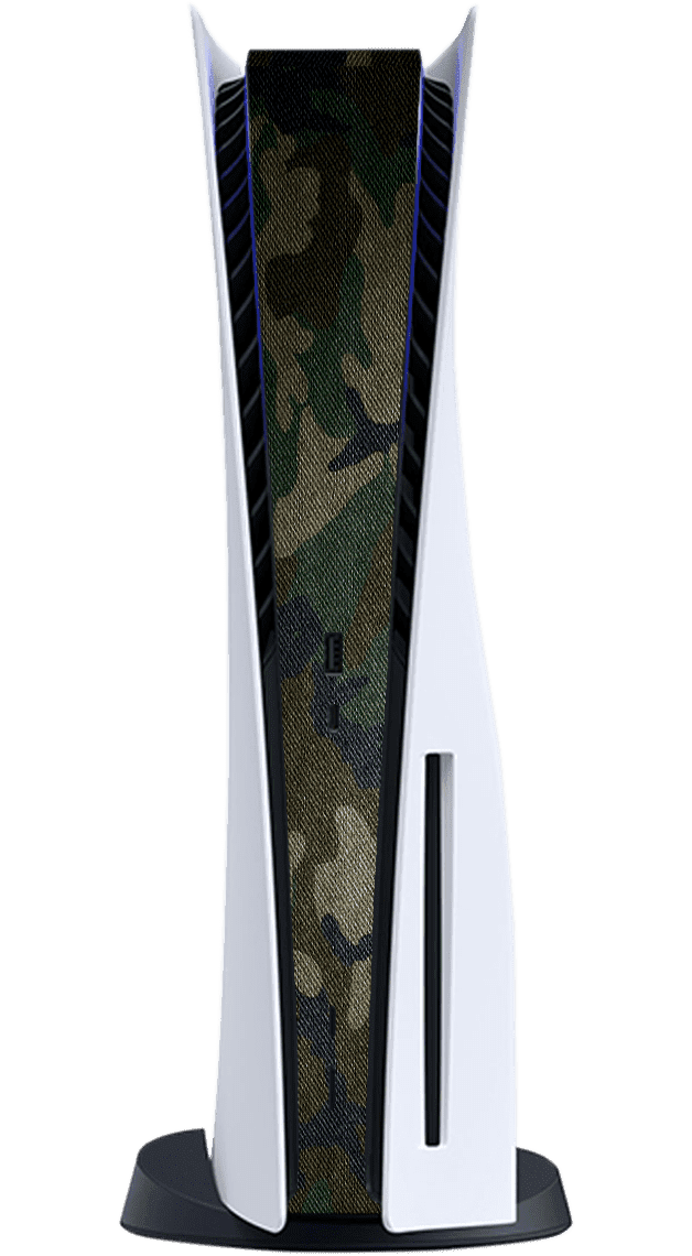 Verde Camuflado Central PS5 Bundle Skin