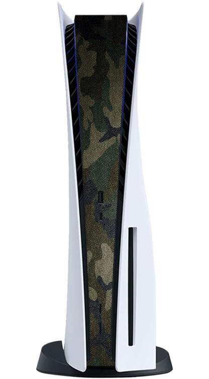 Verde Camuflado Central PS5 Bundle Skin