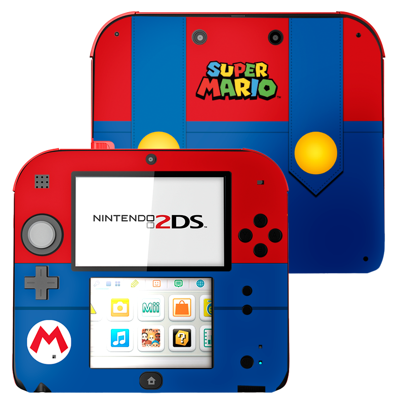 Super Mario Nintendo 2DS Skin