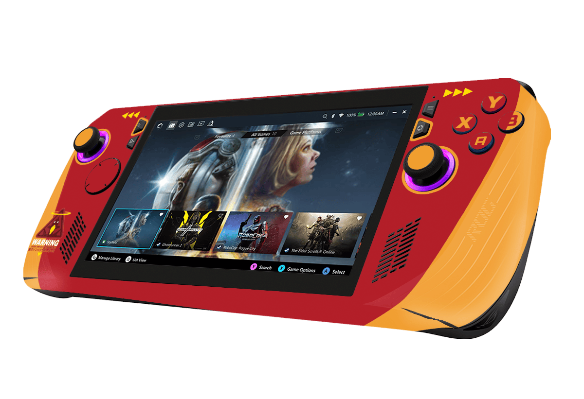 Skin para ASUS Rog Ally X edición Evangelion eva 02 – Xonebrand