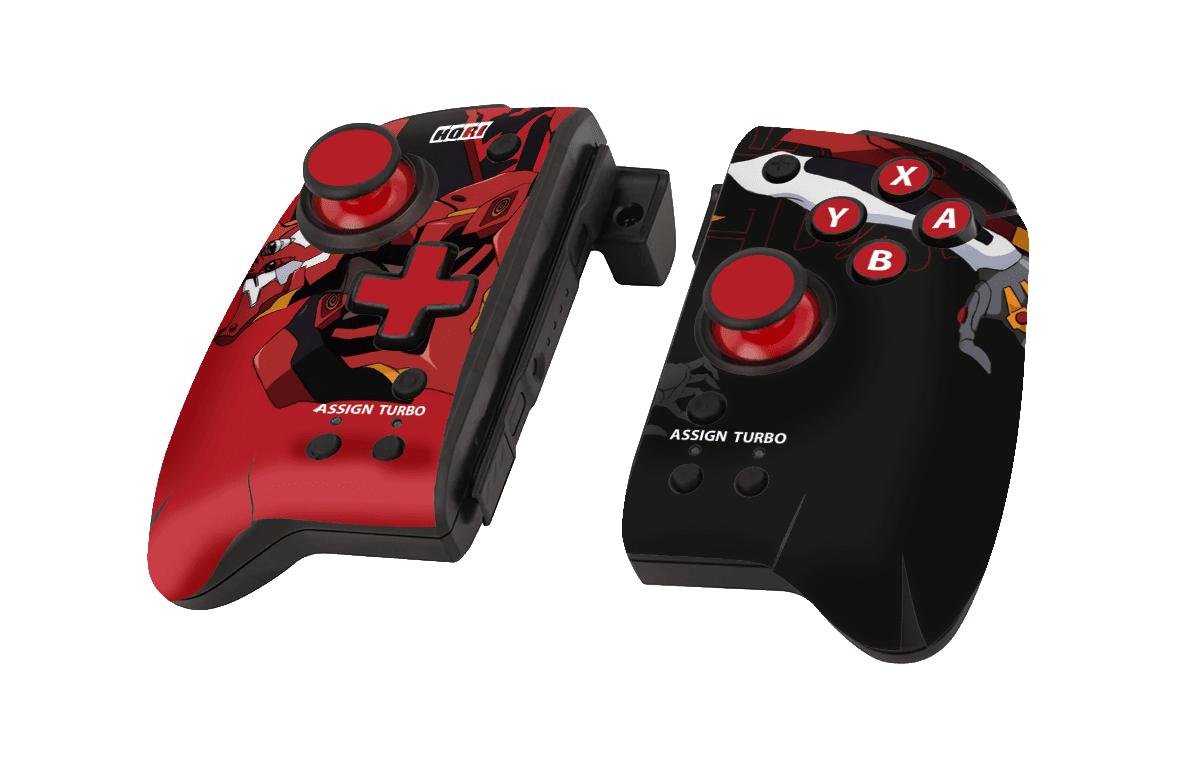 Evangelion Eva 02 Nintendo Switch Hori Split Pad Pro Skin Xonebrand