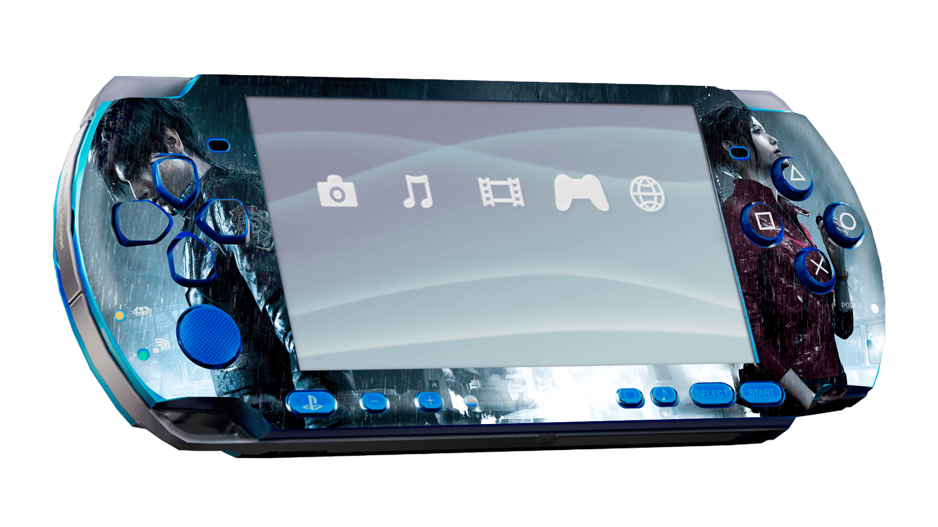 Resident Evil 2 Skin Playstation Portable (PSP) Xonebrand