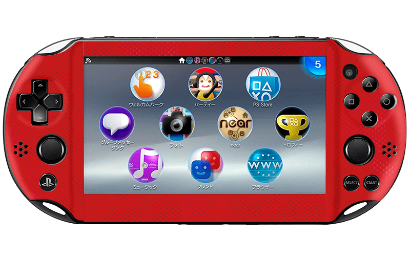 Deadpool Skin Playstation Portable PSVita Slim