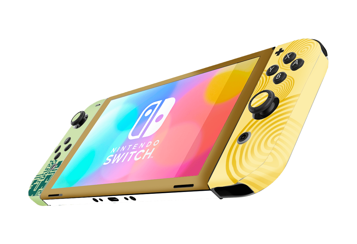 Legend of Zelda Tears of the Kingdom Nintendo Switch Oled (2021) Skin