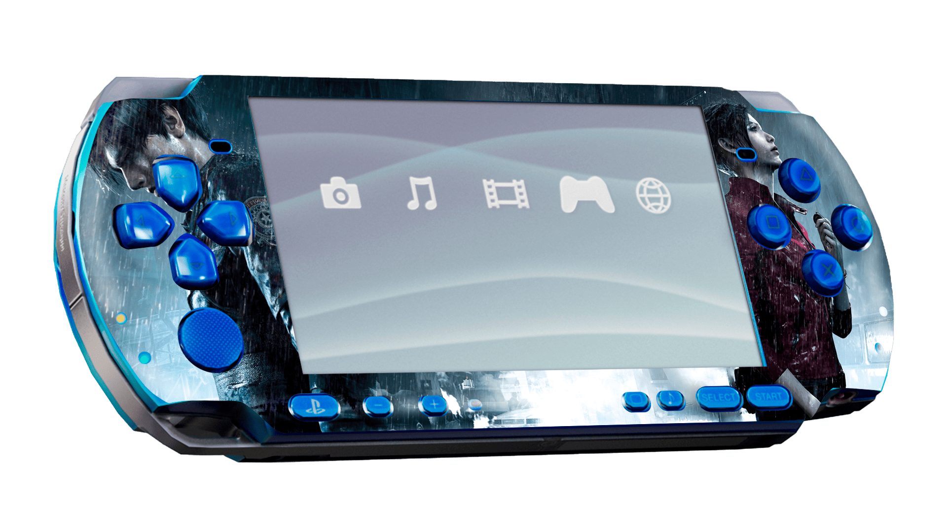 Resident Evil 2 Skin Playstation Portable (PSP)