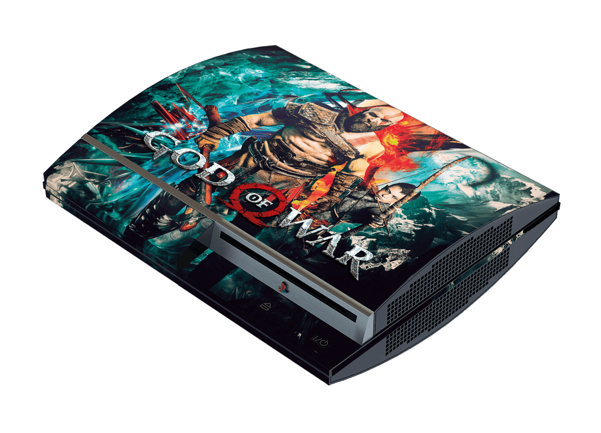 God of War Skin Playstation 3 Fat Xonebrand