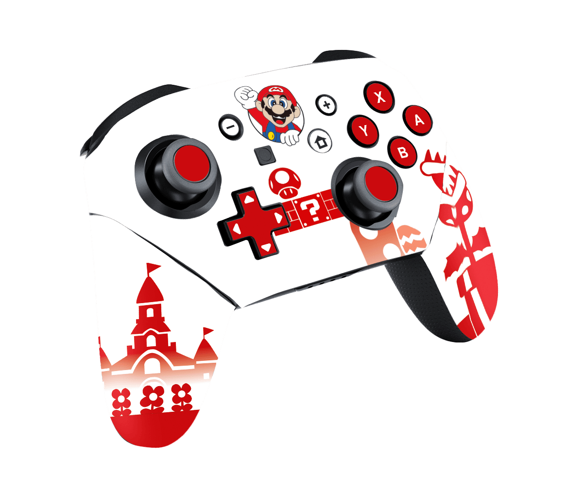 Super Mario Bros Skin Nintendo Switch Pro Controller Xonebrand