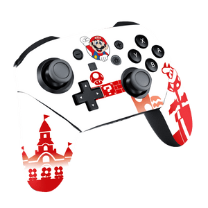 Mario Bros Nintendo Switch Pro Control Skin