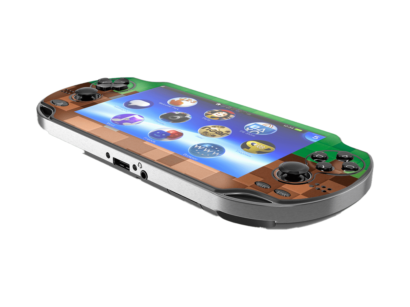 Minecraft Skin Playstation Portable PSVita Fat