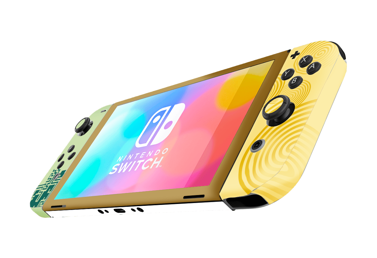 Zelda Tears of the kingdom Skin Nintendo Switch OLED (2021) Xonebrand