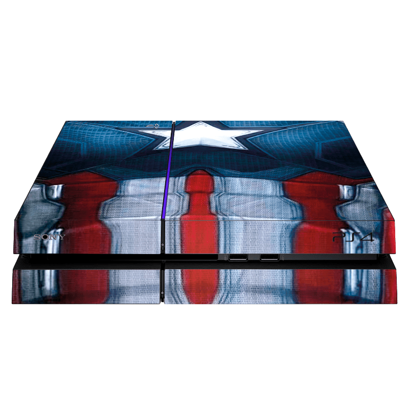 Capitan America Skin Playstation 4 Fat