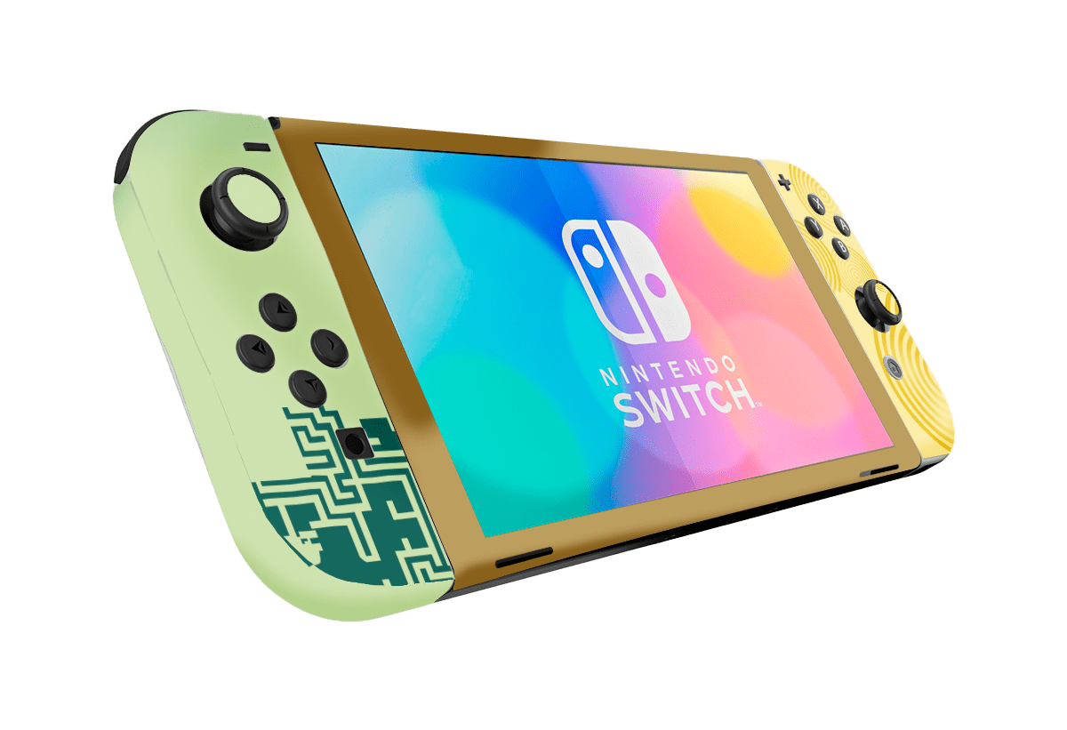 Legend of Zelda Tears of the Kingdom Nintendo Switch Oled (2021) Skin