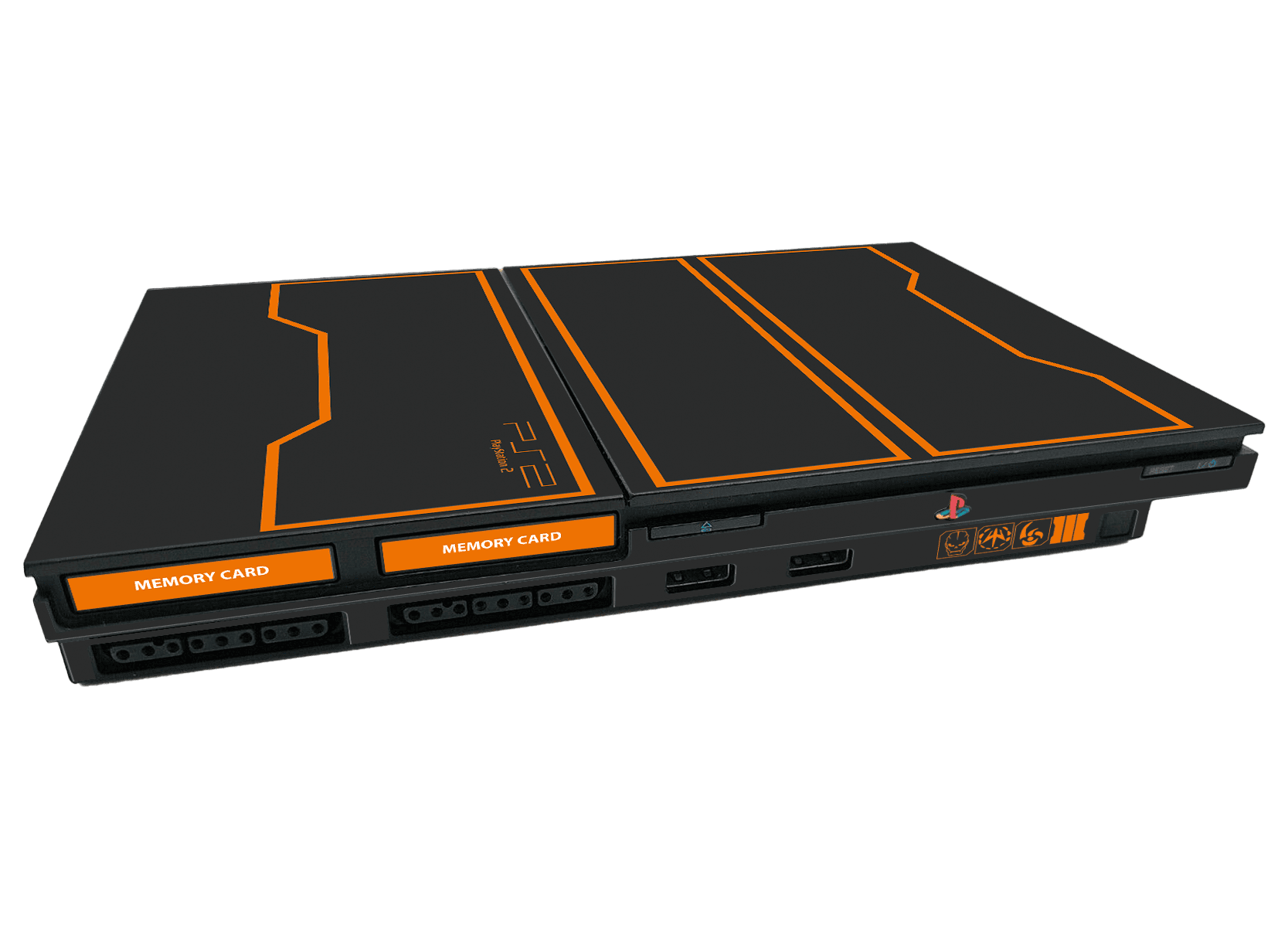 Call of Duty III Skin Playstation 2 Slim Xonebrand