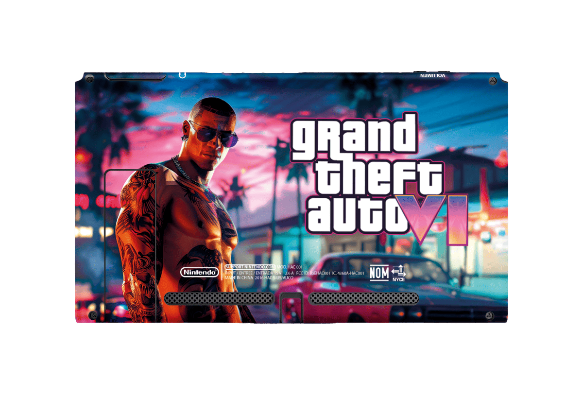 GTA Skin Nintendo Switch (2017) Xonebrand