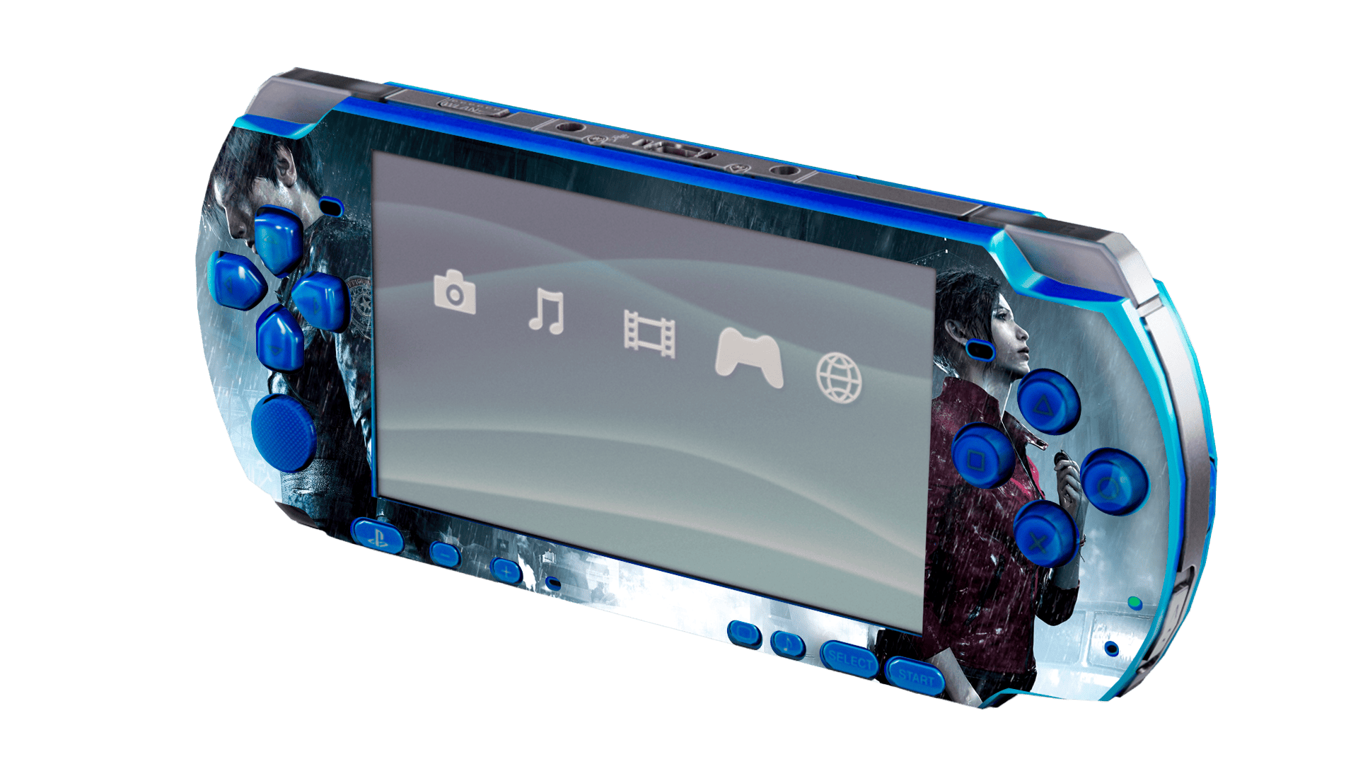 Resident Evil 2 Skin Playstation Portable (PSP)