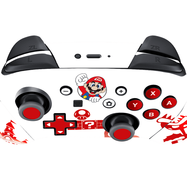 Super Mario Bros Skin Nintendo Switch Pro Controller Xonebrand