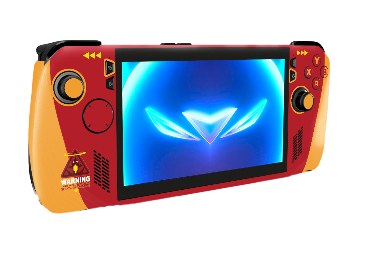 Evangelion Eva-02 Asus Rog Ally X Handheld Gaming Computer Skin