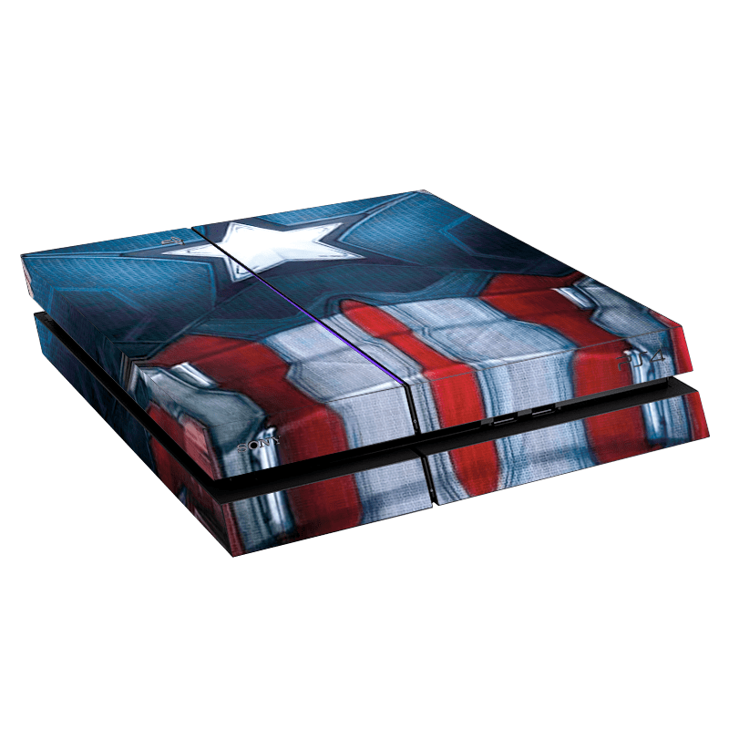 Capitán America PS4 Fat Bundle Skin