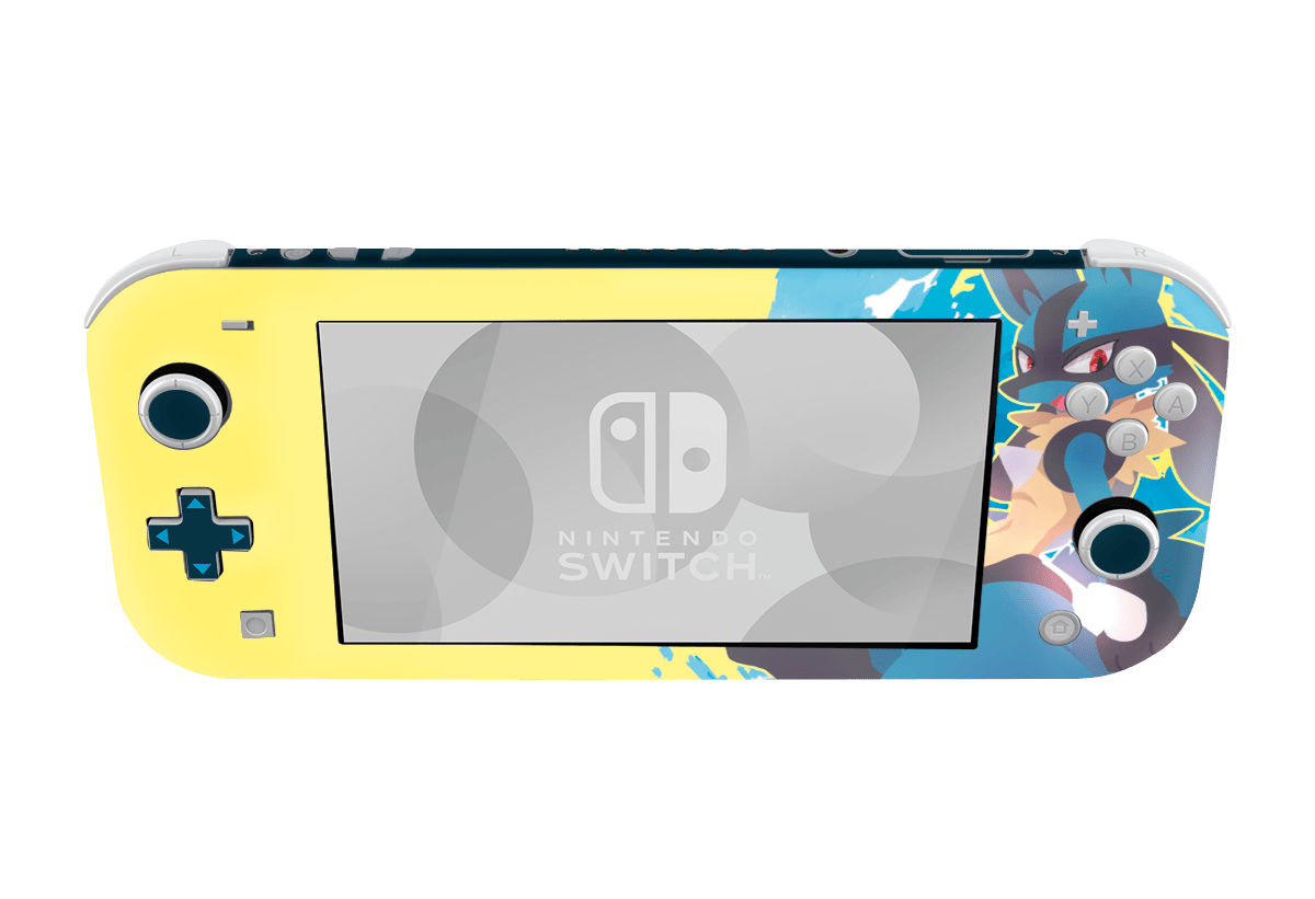 Pokemon Lucario Skin Nintendo Switch Lite Xonebrand