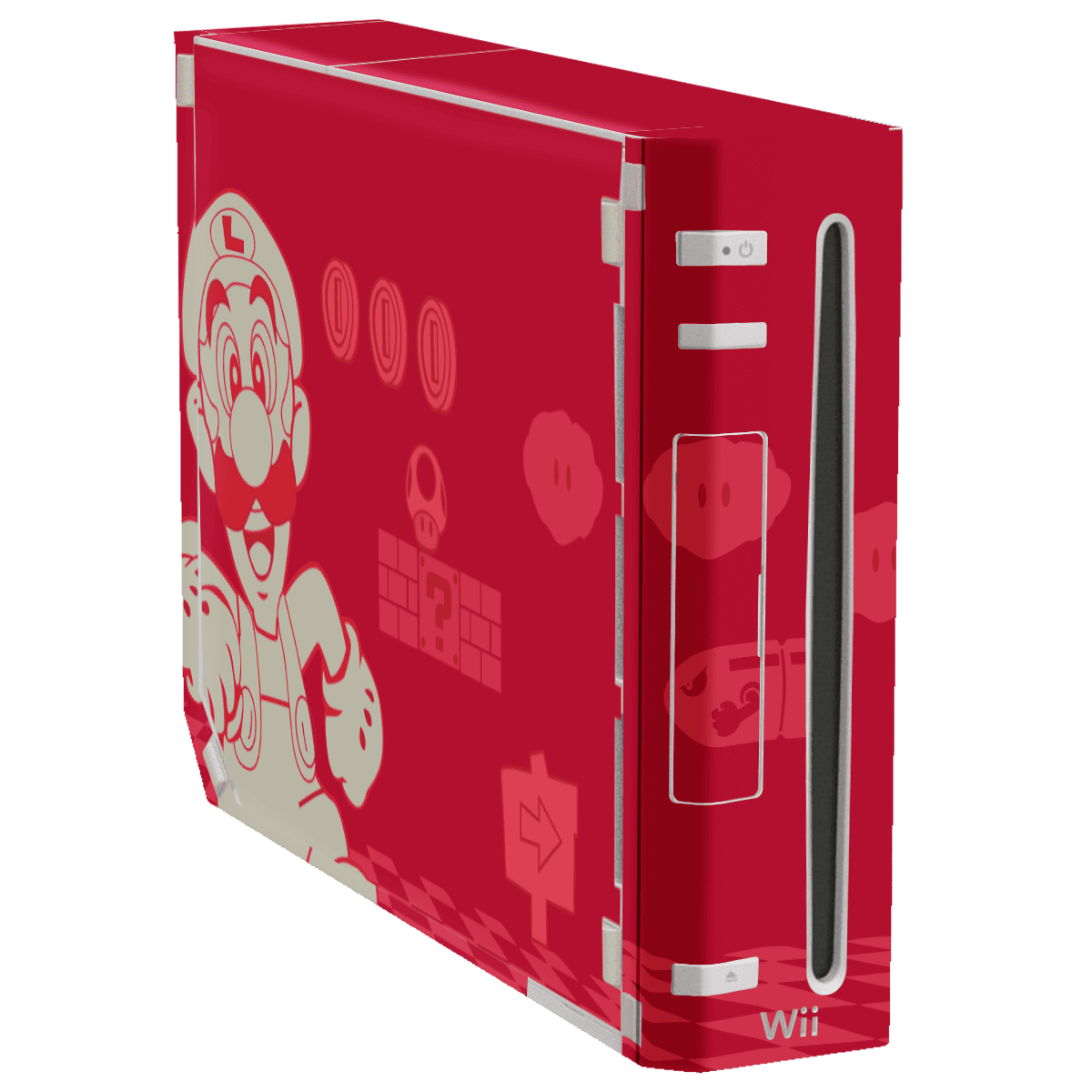 Mario Bros Skin Nintendo Wii (2006) Xonebrand