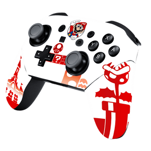 Mario Bros Nintendo Switch Pro Control Skin