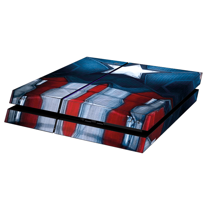 Capitan America Skin Playstation 4 Fat