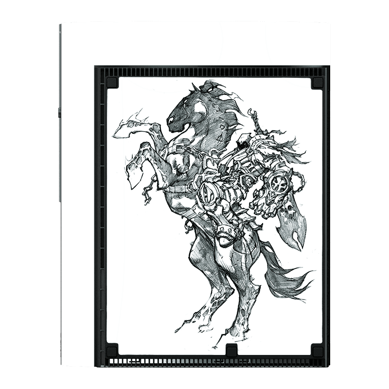 Darksiders Skin Playstation 3 Super Slim Xonebrand