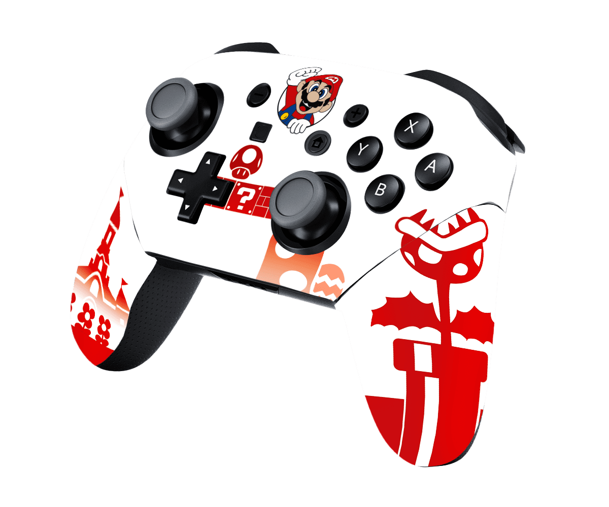 Super Mario Bros Skin Nintendo Switch Pro Controller