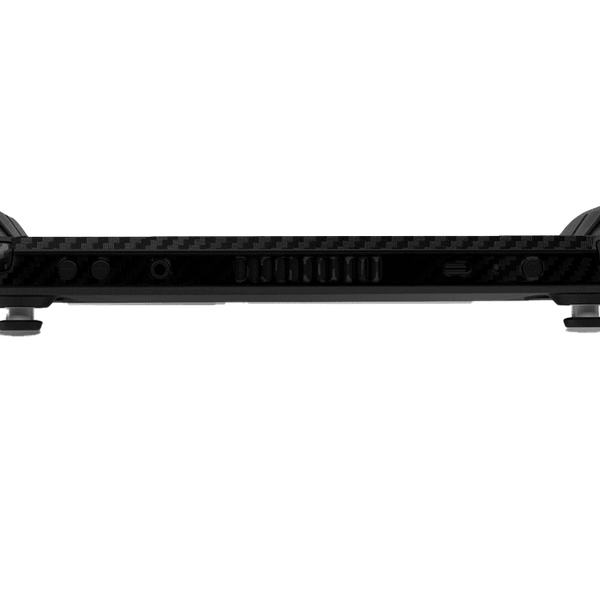 Fibra Carbono Negro Steam Deck Skin