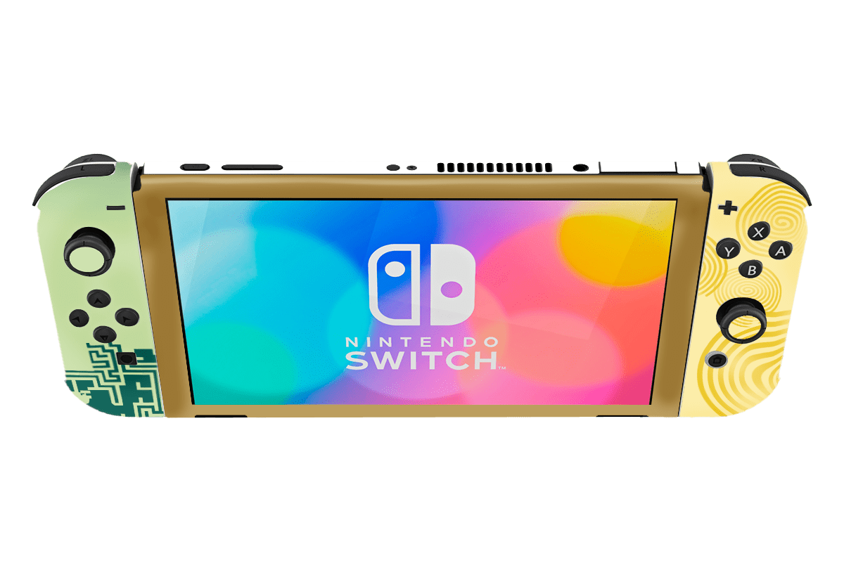 Legend of Zelda Tears of the Kingdom Nintendo Switch Oled (2021) Skin