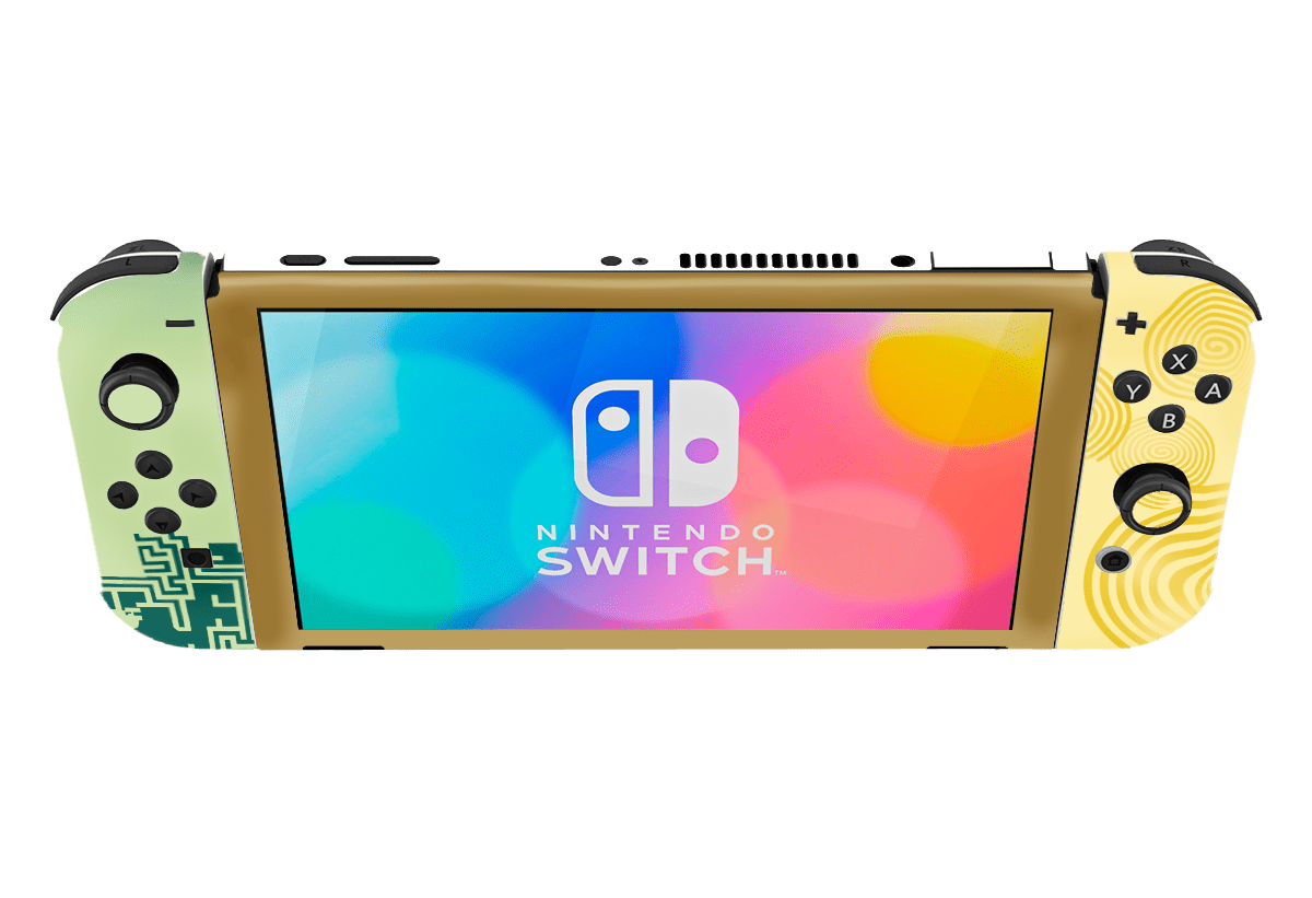 Zelda Tears of the kingdom Skin Nintendo Switch OLED (2021) Xonebrand