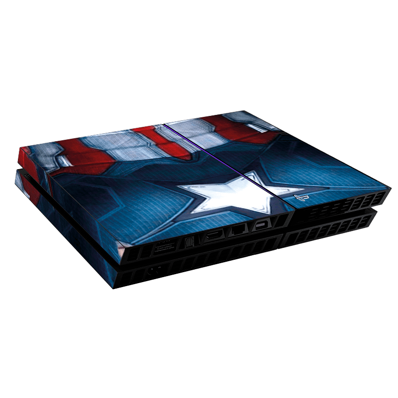 Capitan America Skin Playstation 4 Fat