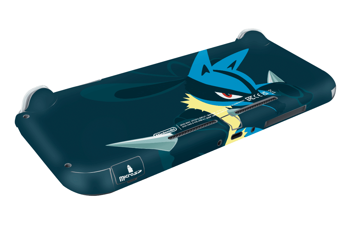 Pokemon Lucario Skin Nintendo Switch Lite Xonebrand