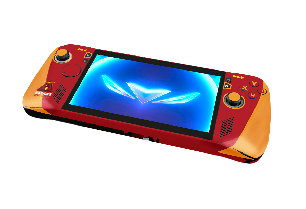 Evangelion Eva-02 Asus Rog Ally X Handheld Gaming Computer Skin