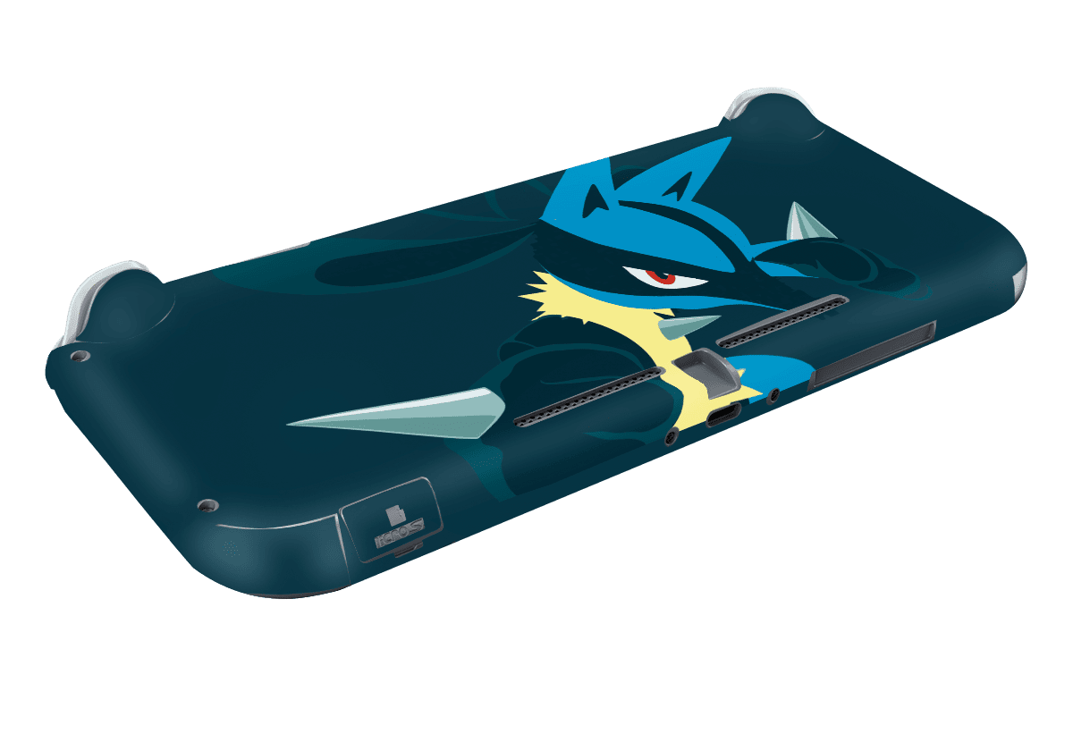Pokemon Lucario Skin Nintendo Switch Lite