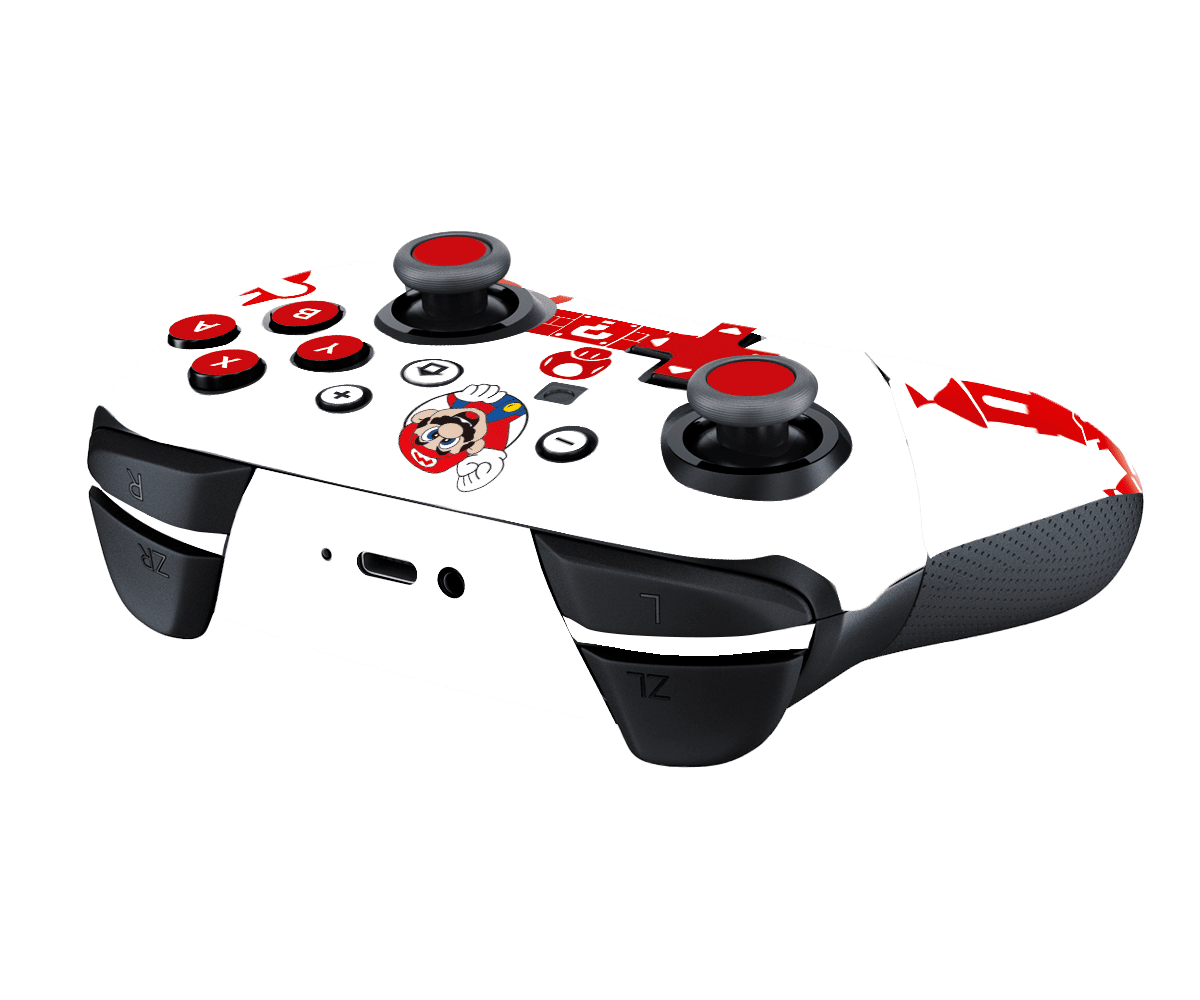 Super Mario Bros Skin Nintendo Switch Pro Controller Xonebrand