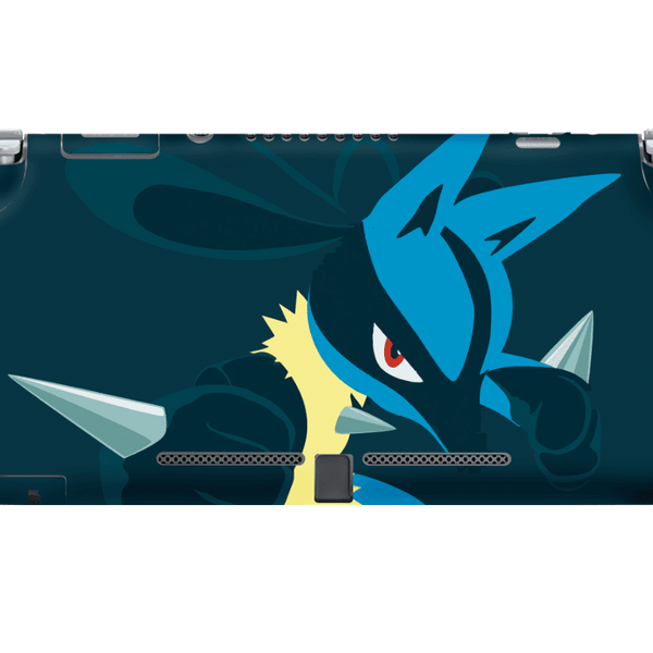 Pokemon Lucario Skin Nintendo Switch Lite