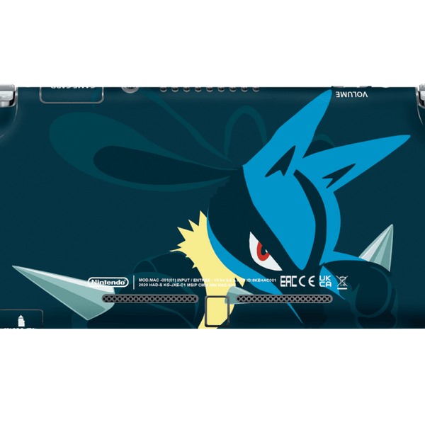 Pokemon Lucario Skin Nintendo Switch Lite Xonebrand
