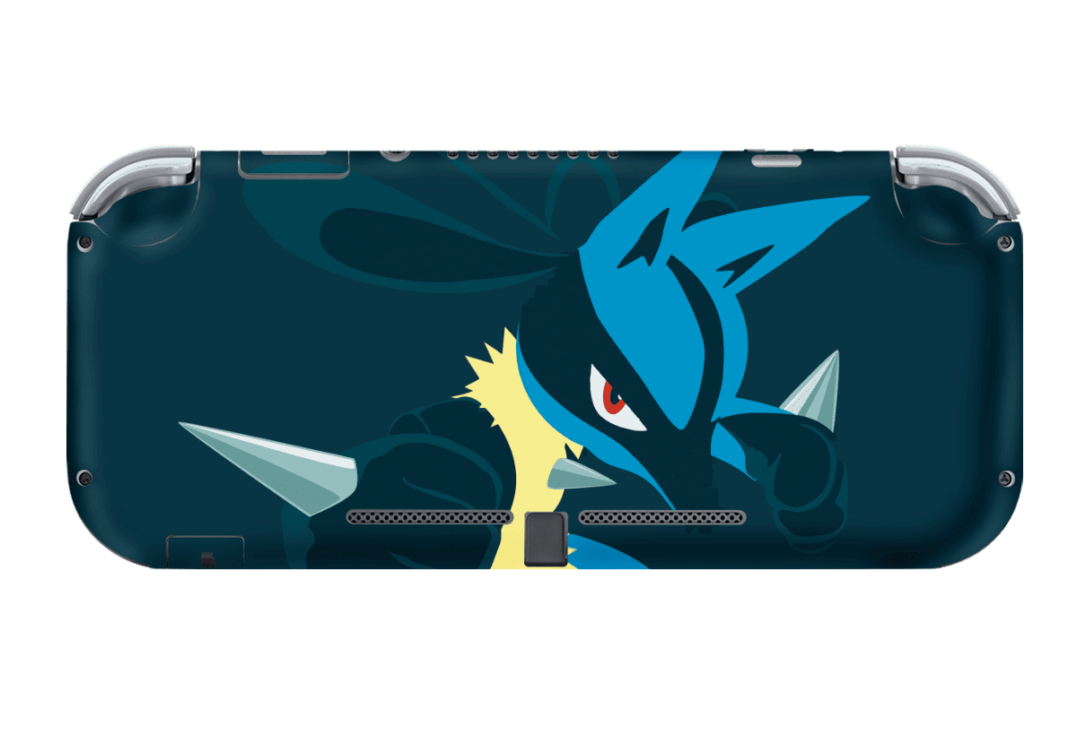 Pokemon Lucario Nintendo Switch Lite Skin