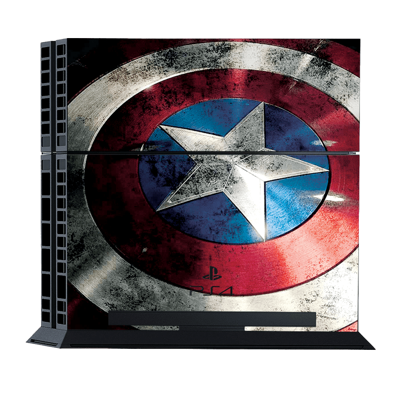 Capitan America Skin Playstation 4 Fat
