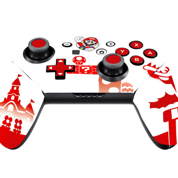 Super Mario Bros Skin Nintendo Switch Pro Controller Xonebrand