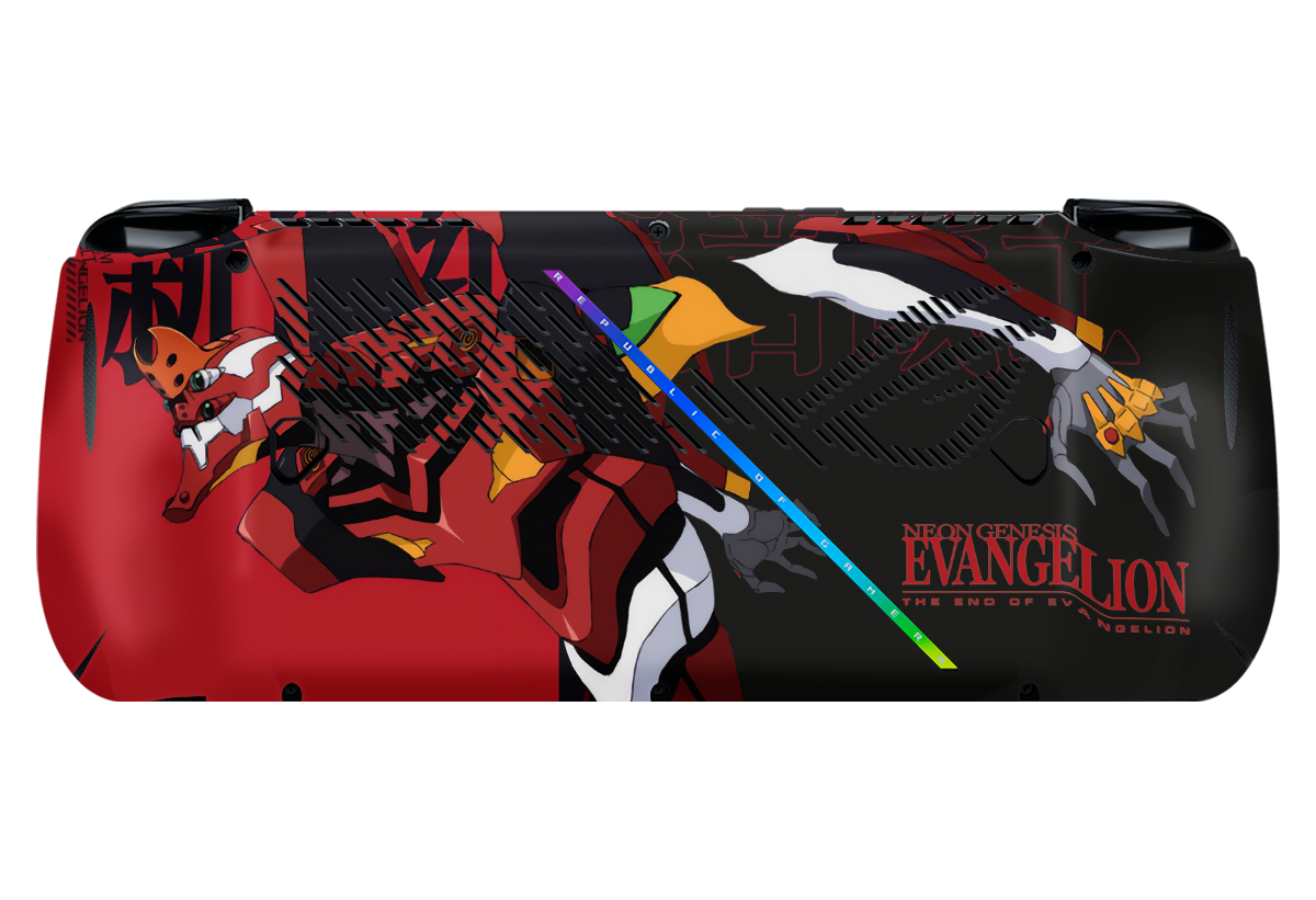 Evangelion Eva-02 Asus Rog Ally X Handheld Gaming Computer Skin