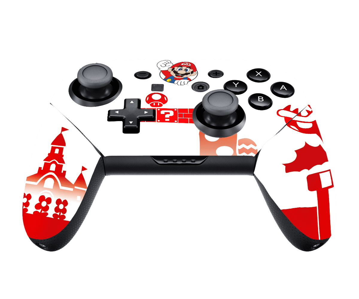 Super Mario Bros Skin Nintendo Switch Pro Controller