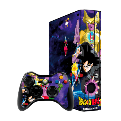 Dragon Ball Super Xbox 360 E Bundle Skin