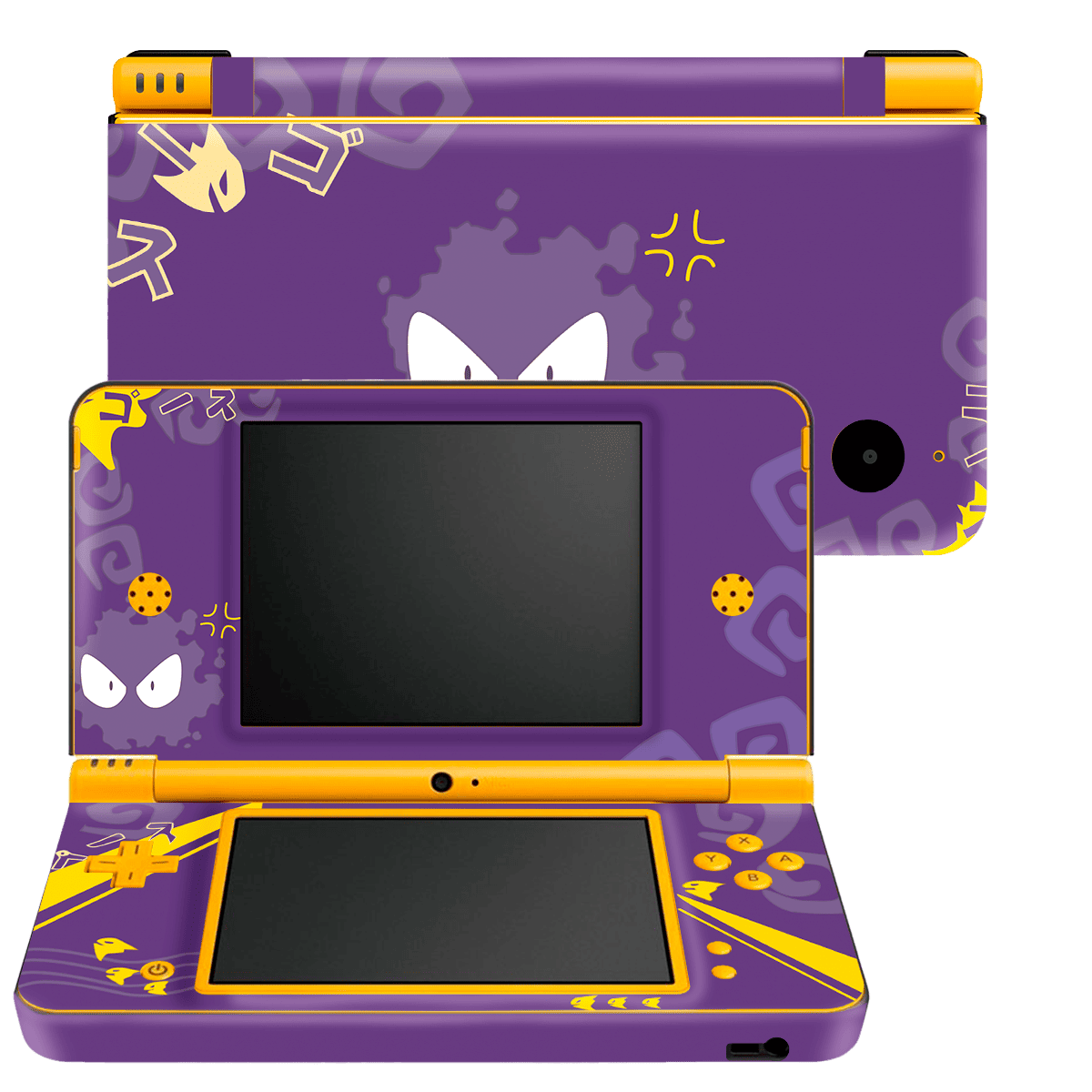 Pokemon Gastly Skin Nintendo DSi XL (2009)