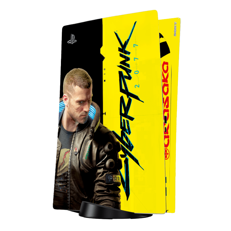 Cyberpunk 2077 Skin Playstation 5 Fat Xonebrand