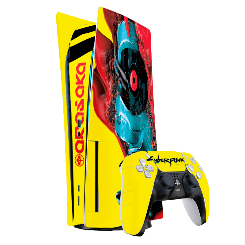 Cyberpunk 2077 Skin Playstation 5 Fat Xonebrand